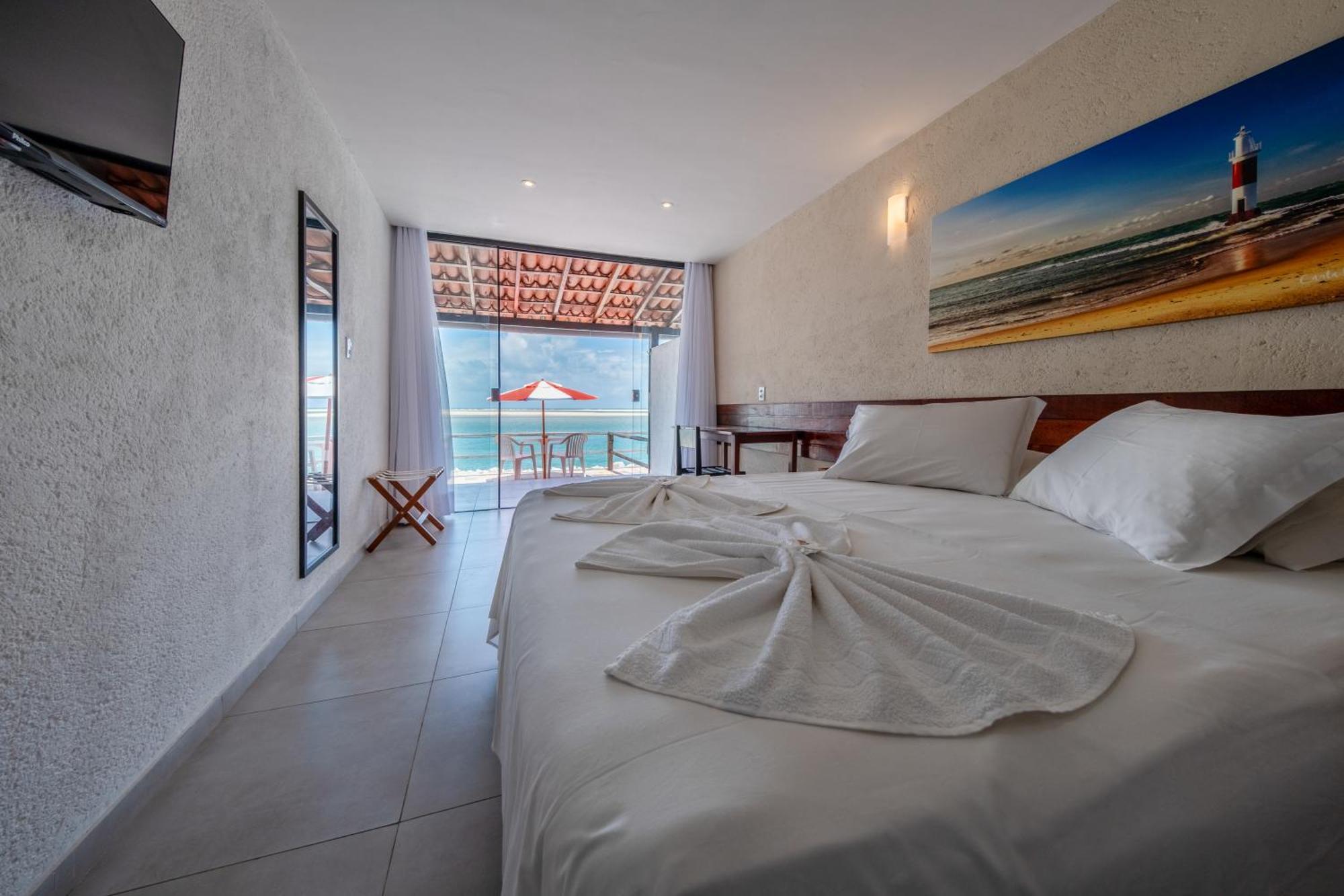Pousada Villa Do Sol Женипабу Екстериор снимка